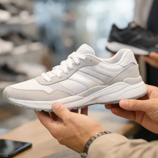 Branded sneaker shopping guide that helps