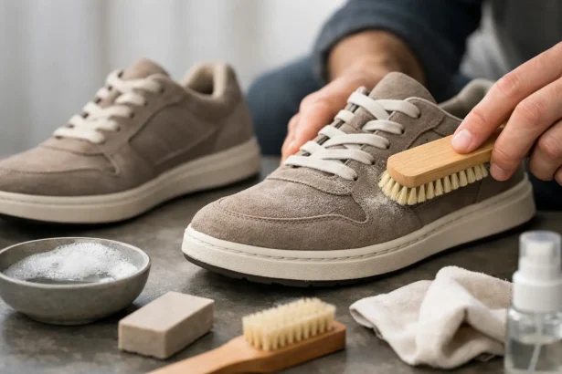 How to clean suede sneakers without ruining them