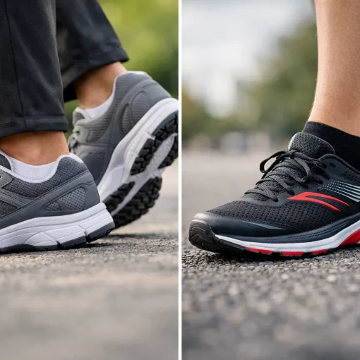 Walking shoes vs running shoes explained