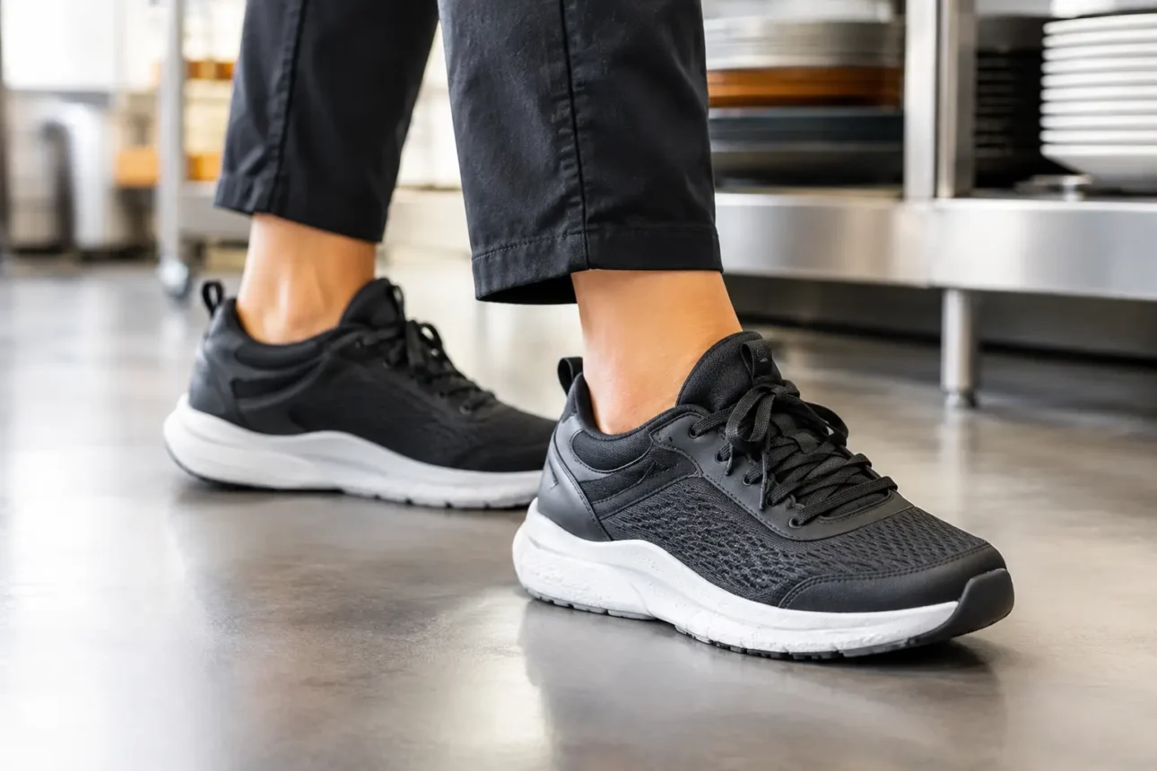 Restaurant Shift Sneakers That Hold Up All Day